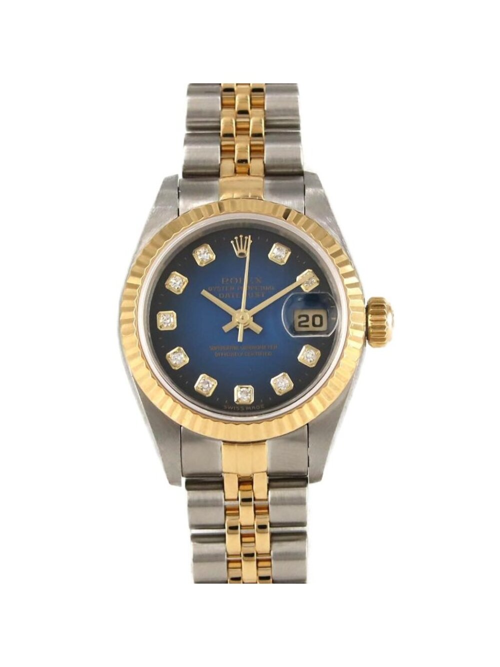 Rolex Datejust Stainless Steel Yellow Gold Automatic Watch